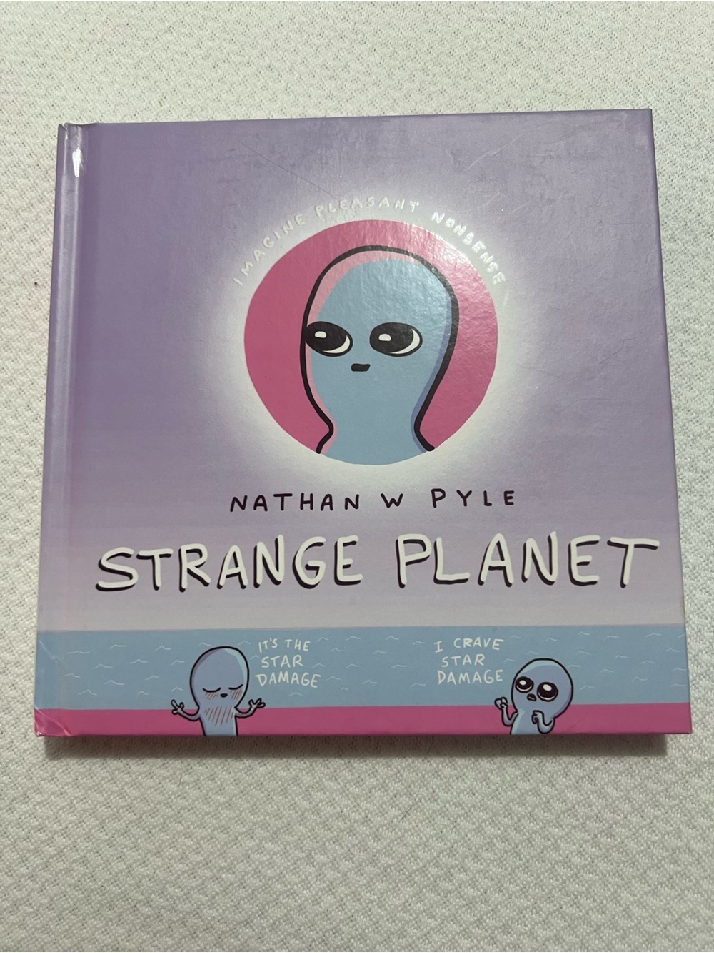 Strange Planet Hardcover Book - Lavender/Pink